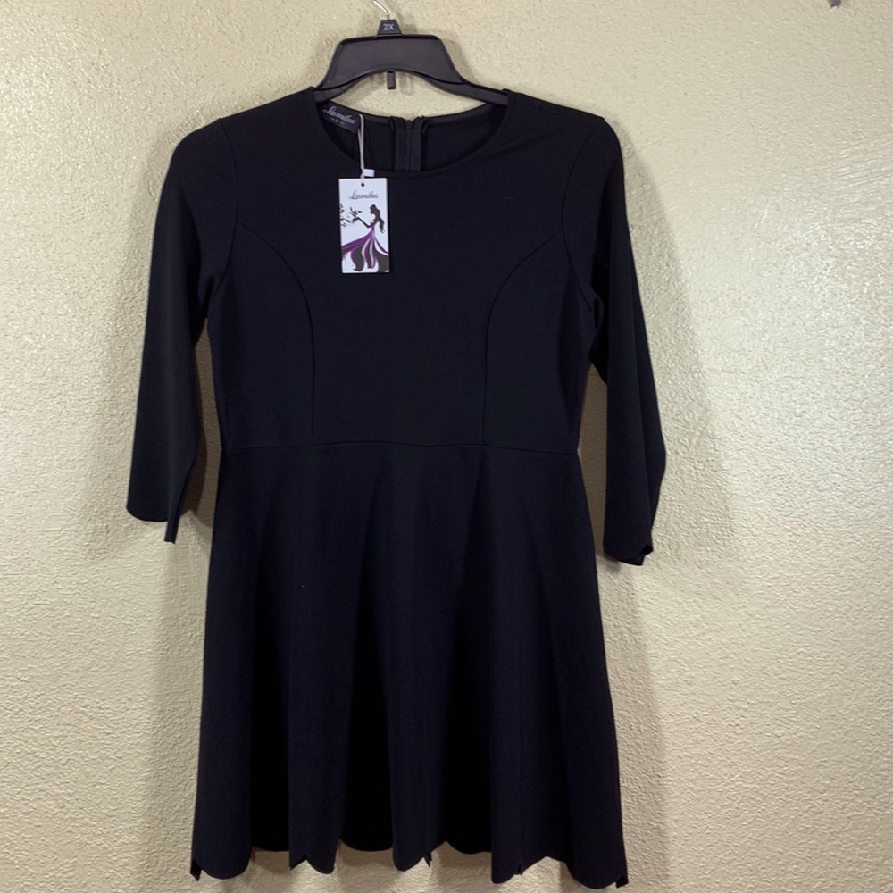 Lamilus Mini Dress Black NWT Size L